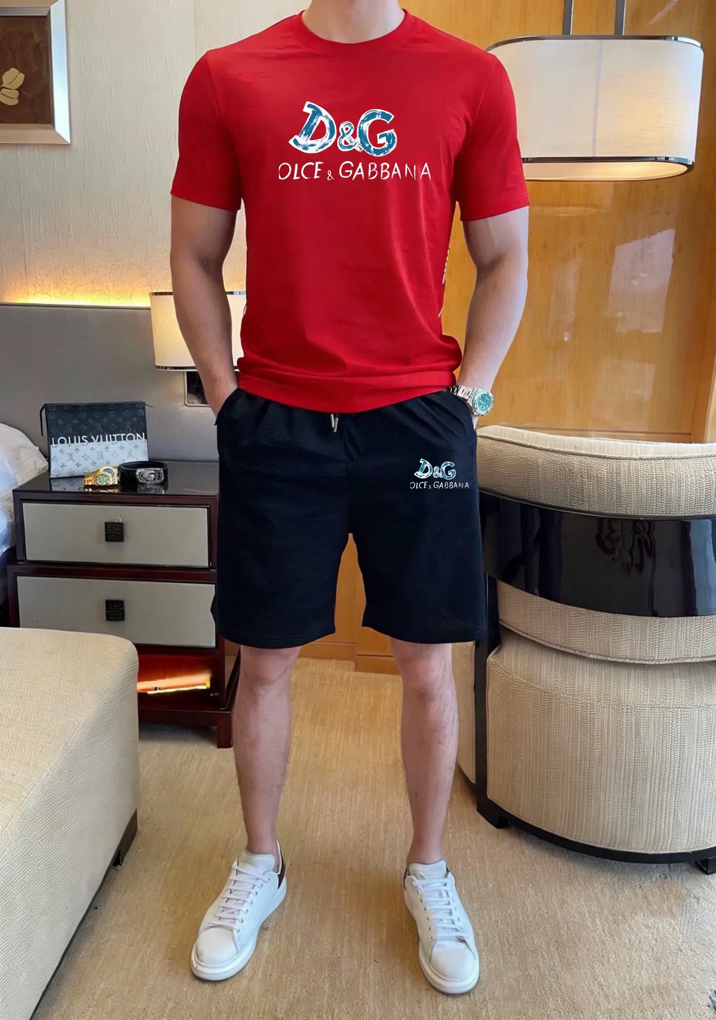 130.00 : D&G 2026New Arrival ！ ！ Premium ！ ！ ！ ！Size:M-5XL( )